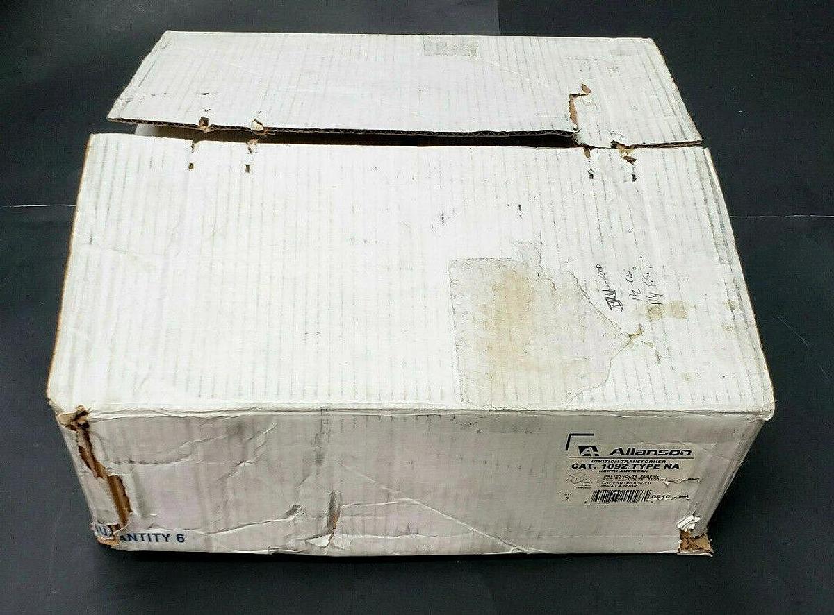 Used CASE OF 6 NIB ALLANSON 1092-NA IGNITION TRANSFORMERS 120/6000V 1092NA
