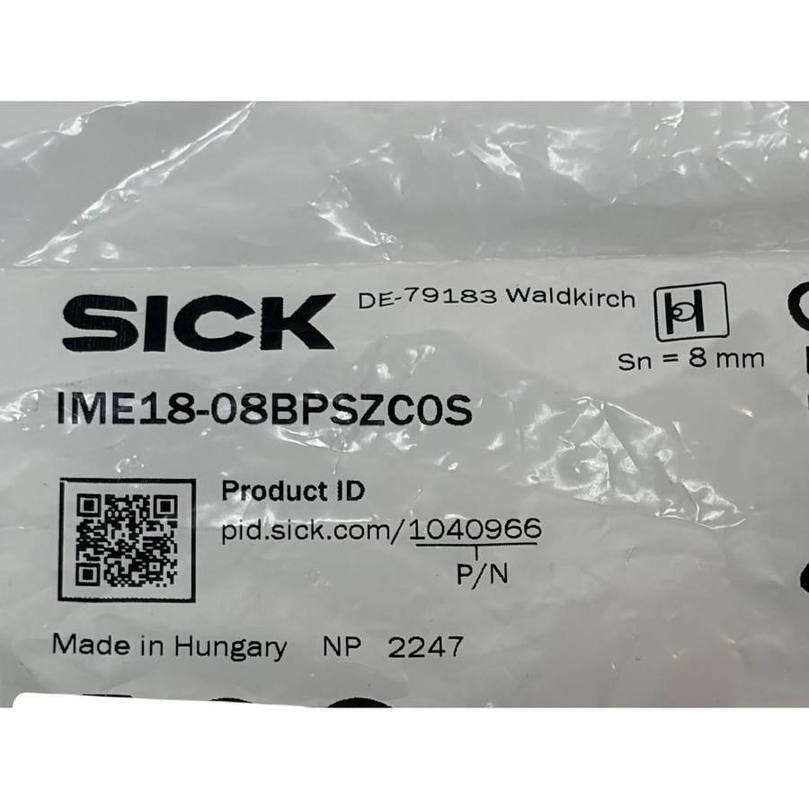 SICK IME18-08BPSZCOS Inductive Proximity Sensor M18 PNP NO 1040966 New Sealed