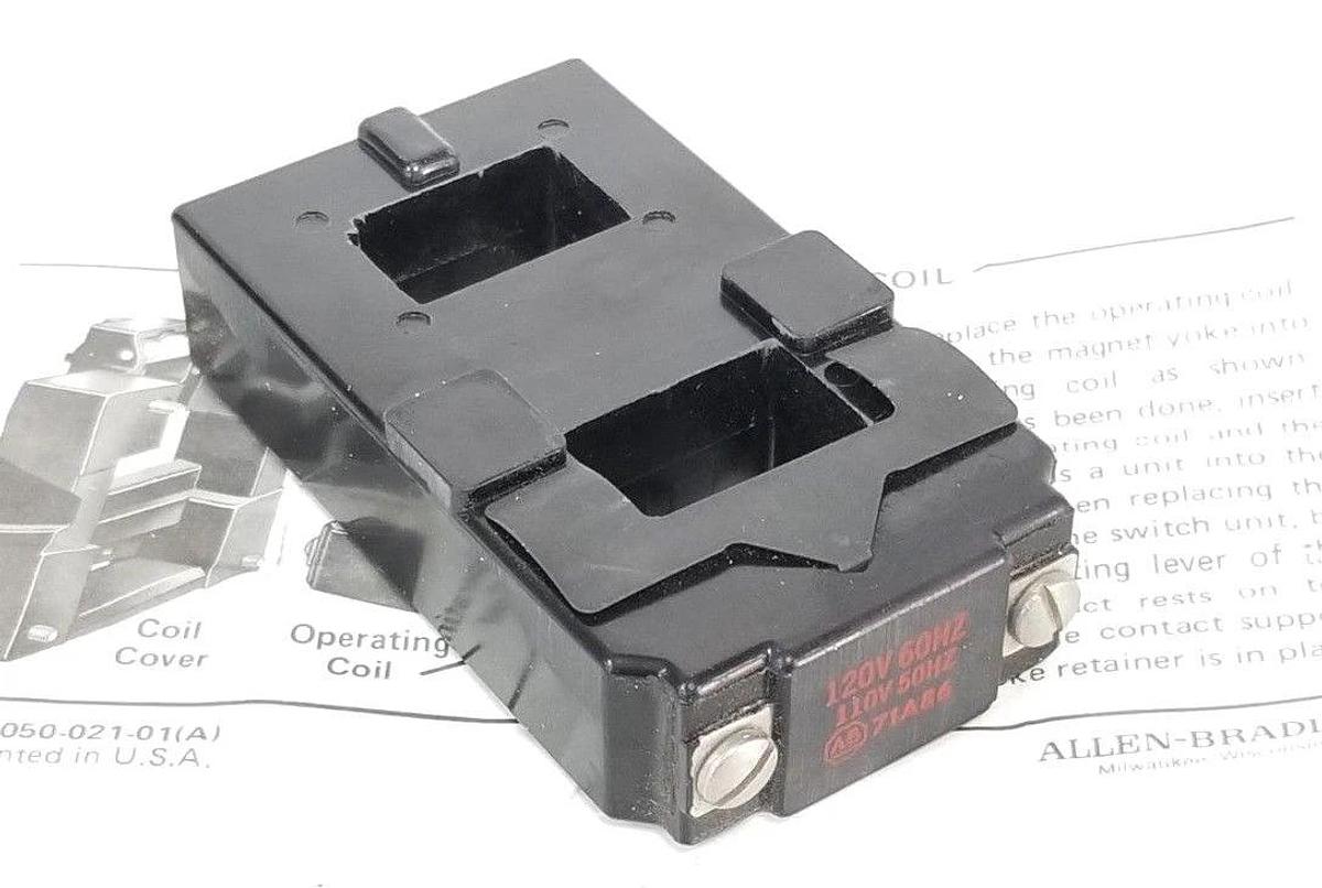 Used LOT OF 3 NIB ALLEN BRADLEY 71A86 COILS BULL. 702 120V/60HZ 110V/50HZ