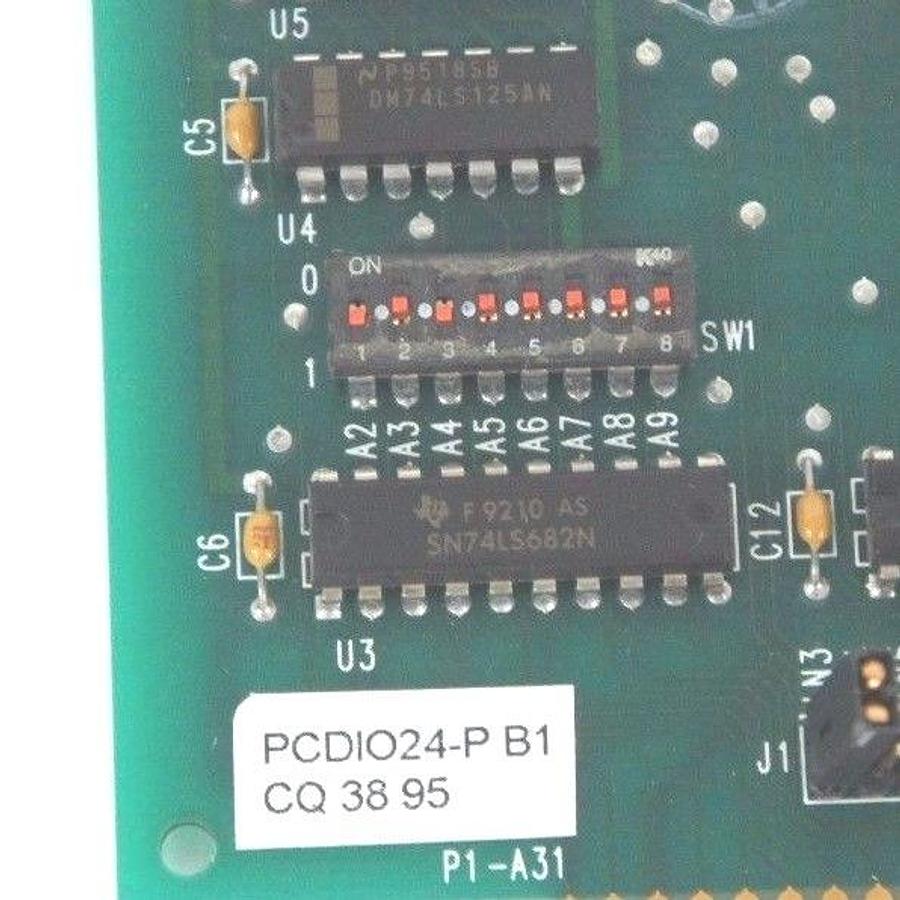Used INTERFACE PCDI024-P INTERFACE BOARD 28 DI0-24-P CARTE 24 I/O DIGITAL