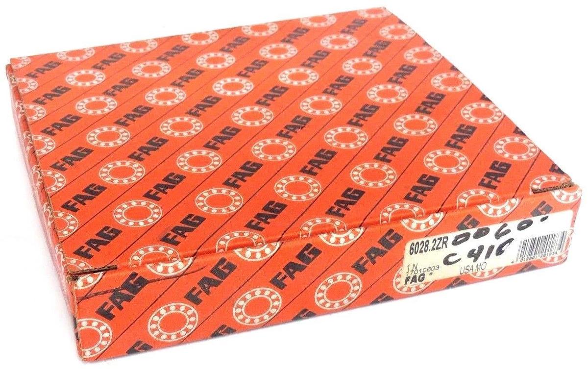 Used NIB FAG 6028.2ZR RADIAL DEEP GROOVE BALL BEARINGS 60282ZR
