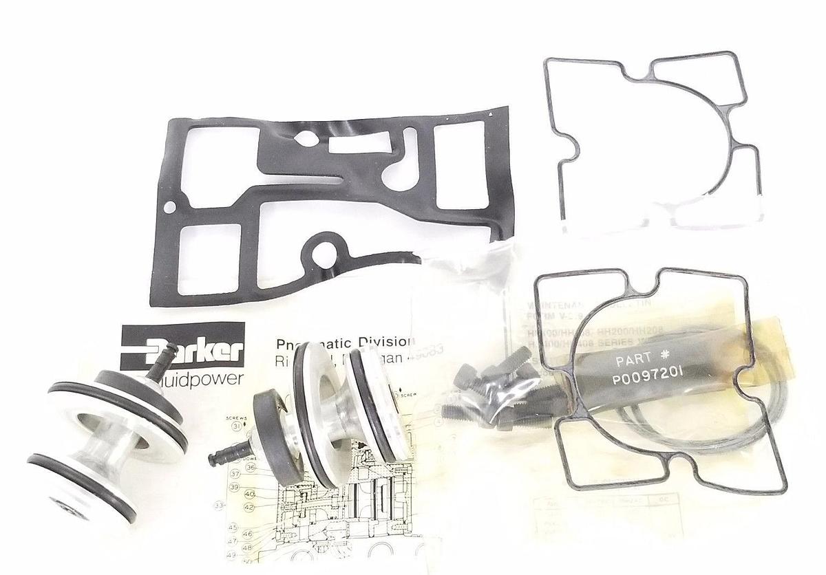 Used NIB PARKER PS517000 HH100 VALVE REPAIR SEAL KIT
