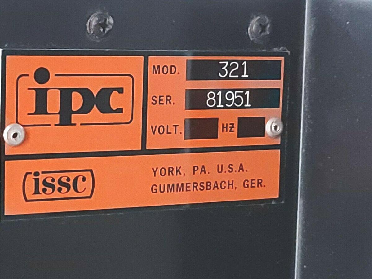Used ISSC MODEL 321 MODULE SLOT RACK SER. 81951