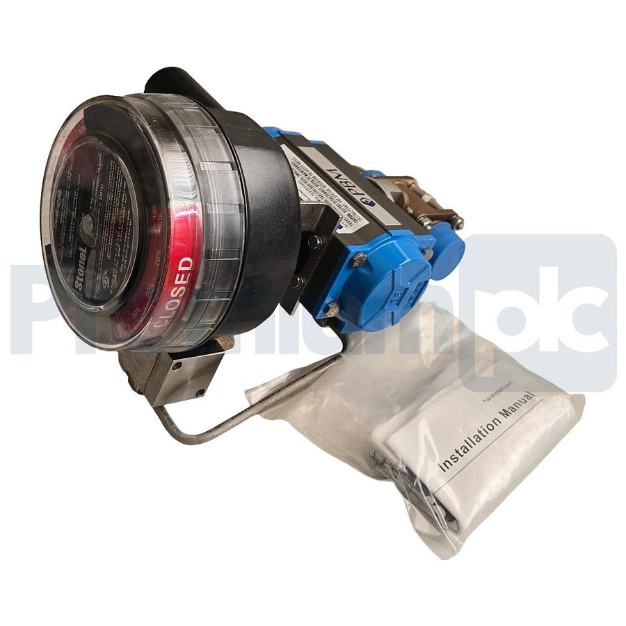 PBM PAVBL453S-0063 Actuator 3/4" Bronze Valve w/ StoneL Onyx ON922 DNet Monitor