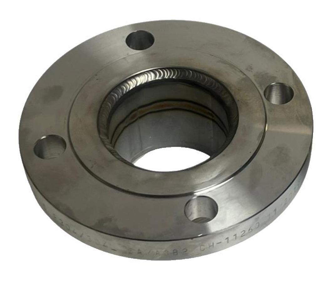Used Chandan India 3" SORF 150 Stainless Flange To NPT Adapter F304/304L ProMach
