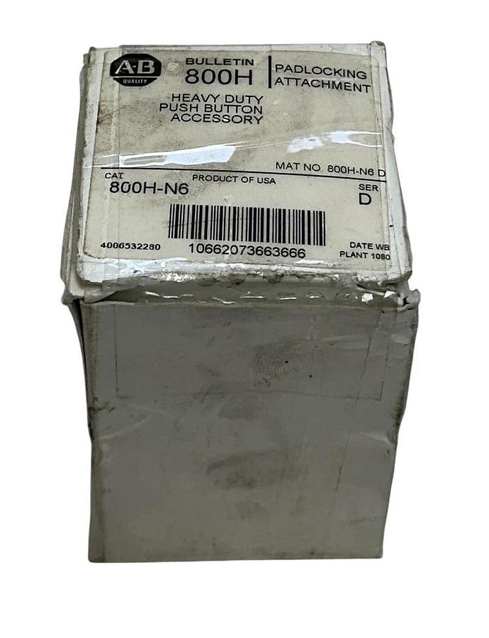 ALLEN BRADLEY 800H-N6 /D BULLETIN 800H Heavy-Duty PADLOCKING ATTACHMENT NSMP