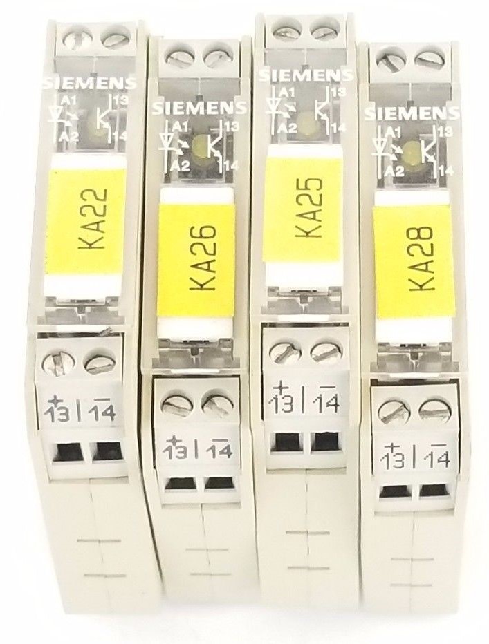 Used LOT OF 4 SIEMENS 3TX70023AB01 OUTPUT INTERFACE MODULES 3TX7002-3AB01