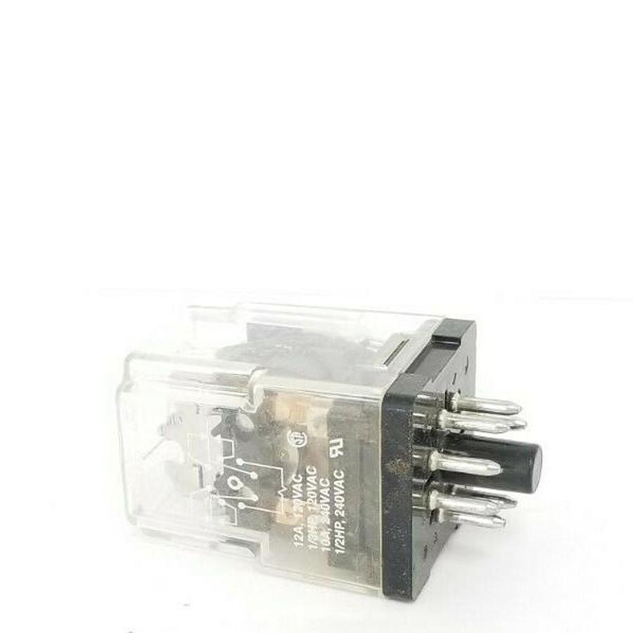 Used POTTER & BRUMFIELD KRPA-11DG-24 RELAY KRPA11DG24, 24VDC, 12A