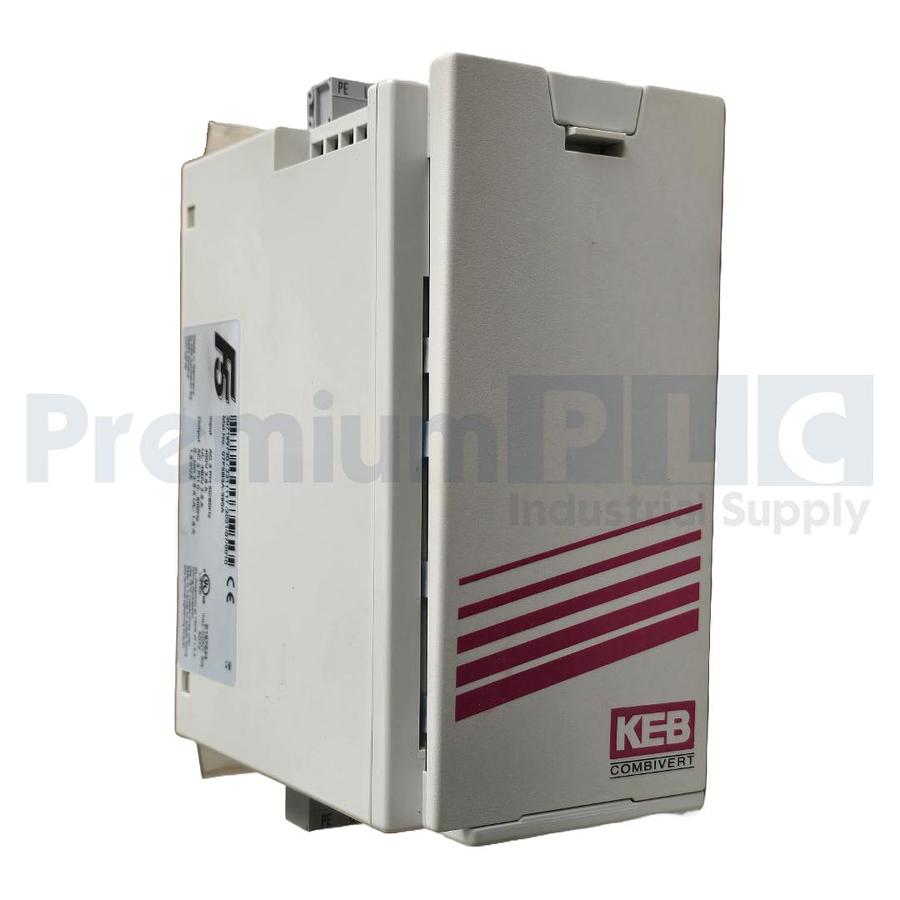 Used NEW KEB 07F5B3A-390A COMBIVERT F5 AC DRIVE 0.75kW 3PH 50/60HZ 400VAC 3.6A NSMP