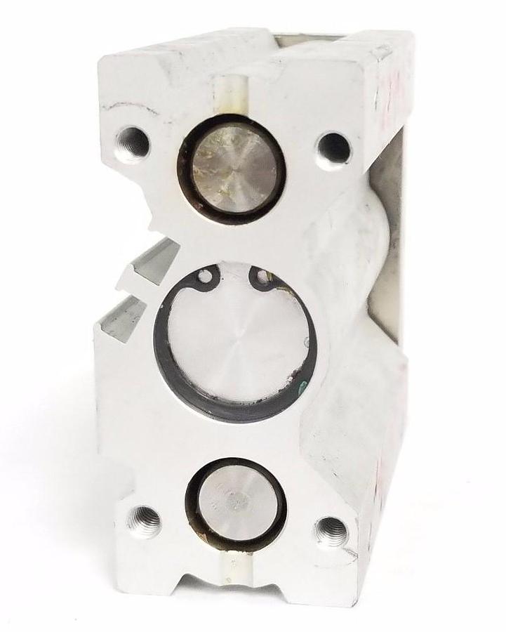 Used SMC MGQM20TN-40 COMPACT AIR SLIDE GUIDED CYLINDER, 145PSI / 1.0MPA
