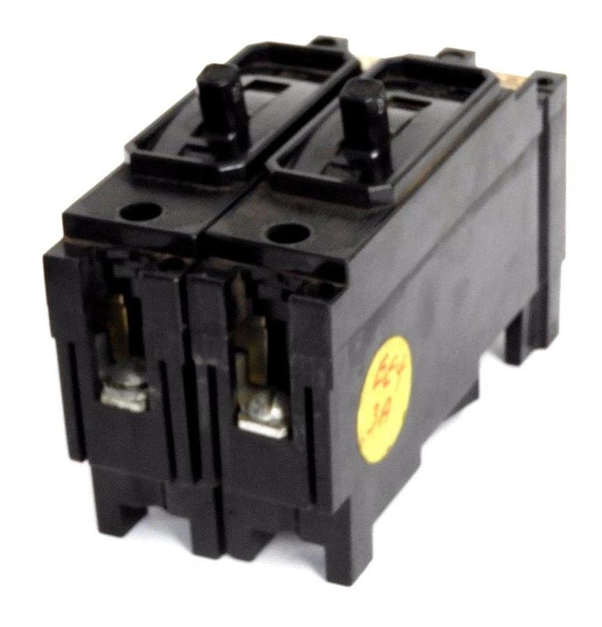 Used LOT OF 2 ITE / SIEMENS EE1-H020 CIRCUIT BREAKERS 20AMP 1POLE, EE1H020