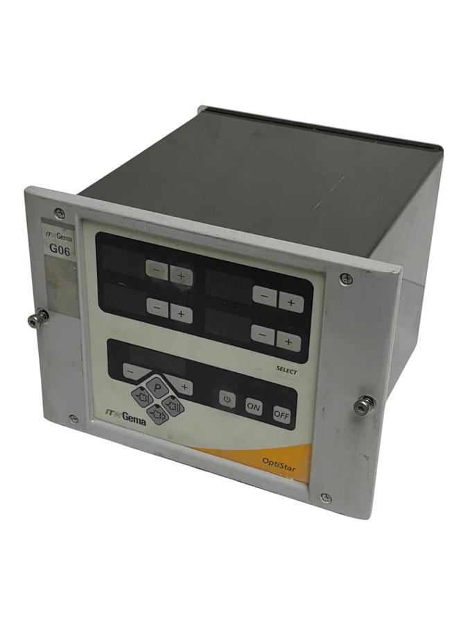 Used ITW Gema OptiStar Type CG06 Powder Coating Control Unit 17401.07129 Parts Repair