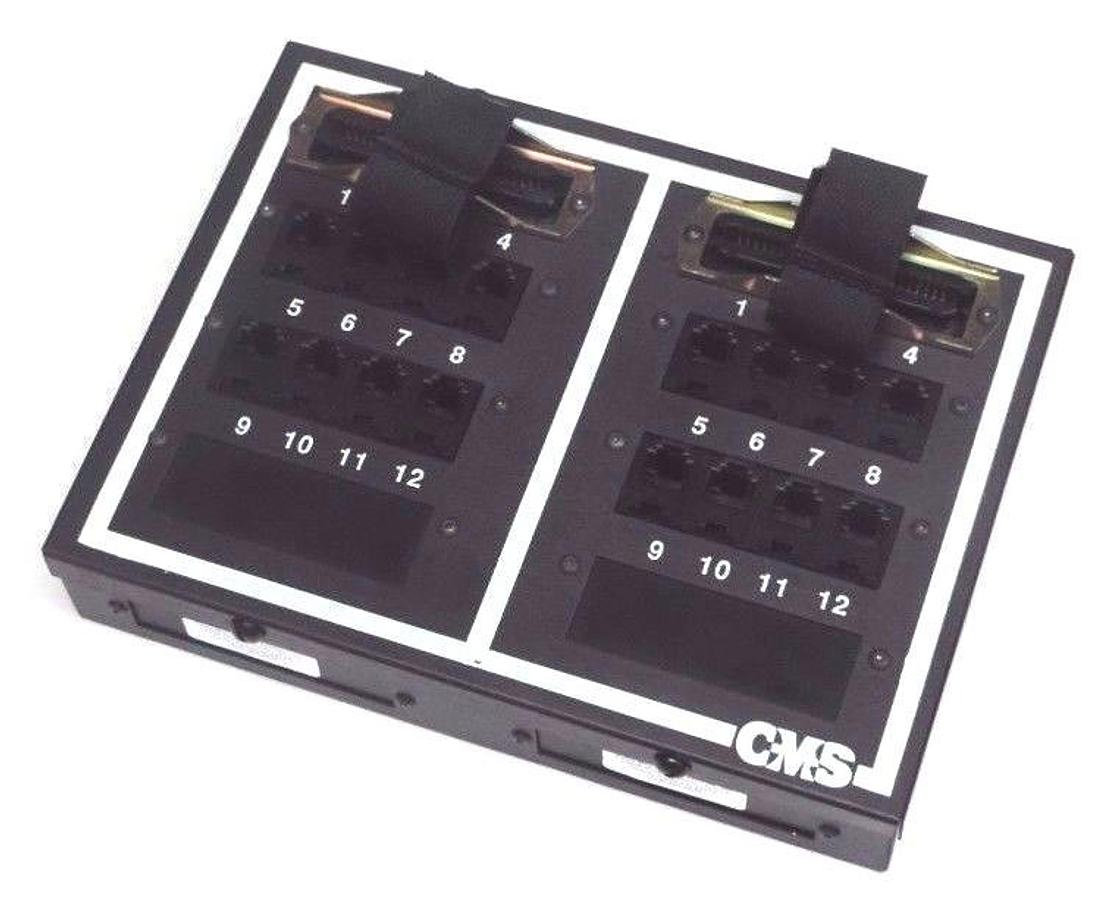 Used NIB CMS CABLE MANAGEMENT SYSTEMS CONTROL PANEL ASSEMBLY, PATCH PANELS