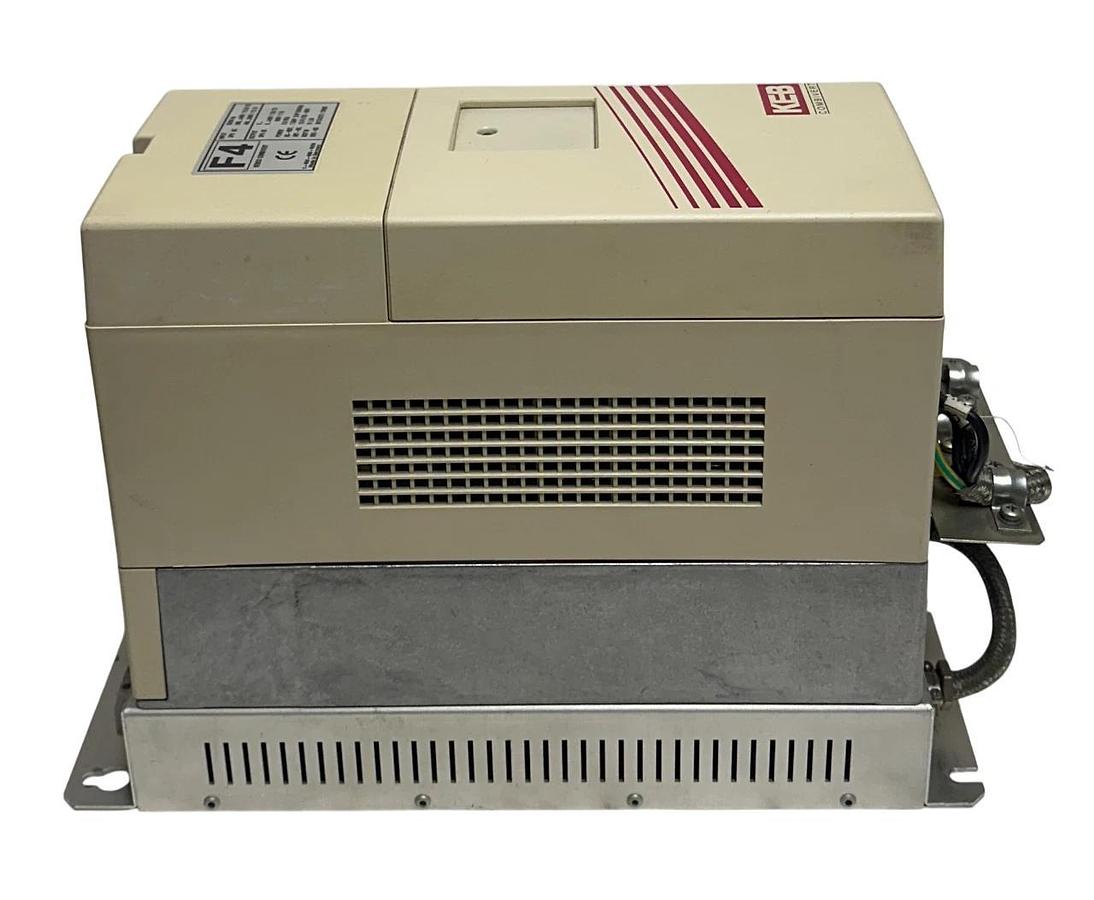 Used KEBCO KEB 13.F4.F3E-A001 / 13F4F3E-A001 F4 COMBIVERT INVERTER 7.5HP 8.3KVA USPI
