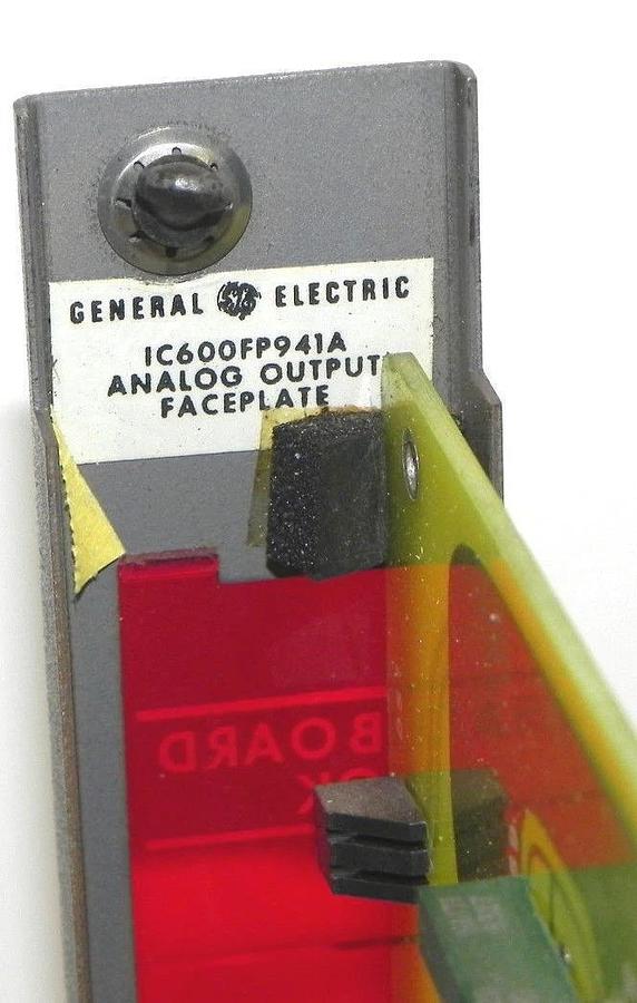 Used GE FANUC IC600YB942B OUTPUT MODULE 44A717106-010 W/ IC600FP941 FRONT COVER