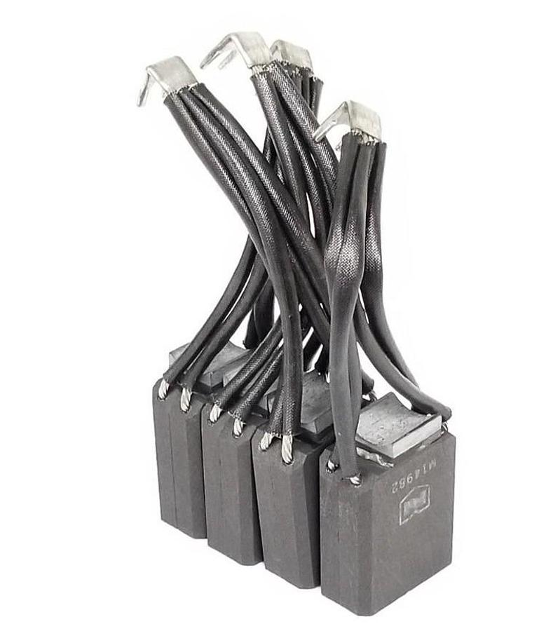 LOT OF 4 NEW NATIONAL M14982 CARBON BRUSHES 3/4''X1-1/2''