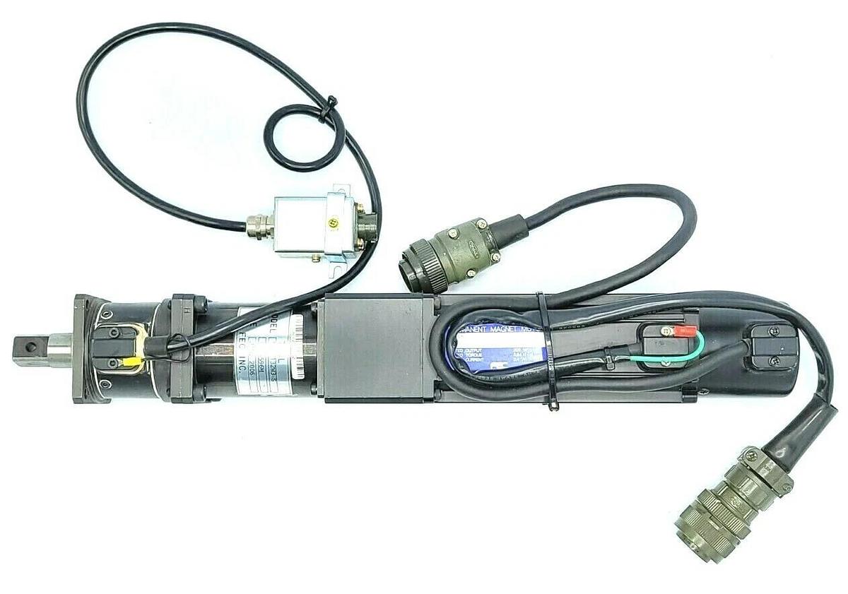 Used FEC INC. DFT-132W3-S TOOL MODEL NO. M3 PERMANENT MAGNET MOTOR