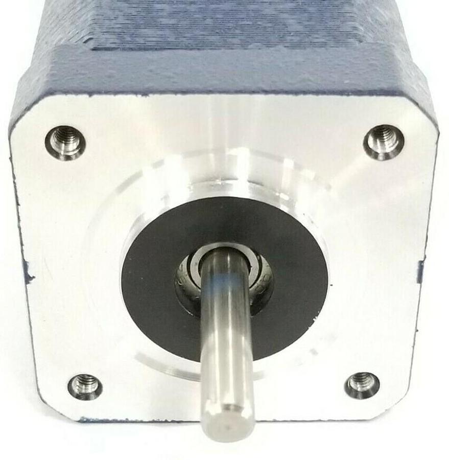 Used NEW NANOTEC AD4118L1804-KHAP STEP MOTOR 42x42MM FLANGE 5MM SHAFT
