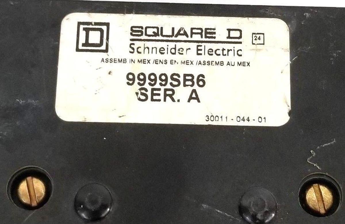 Used LOT OF 2 SQUARE D 9999SB6 SER. A POWER POLE ADDERS