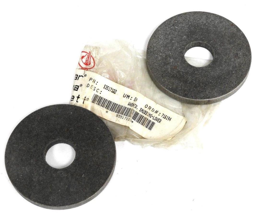 Used LOT OF 2 NEW KALMAR OTTAWA 53517122 WASHERS, SNUBBING-LOWER
