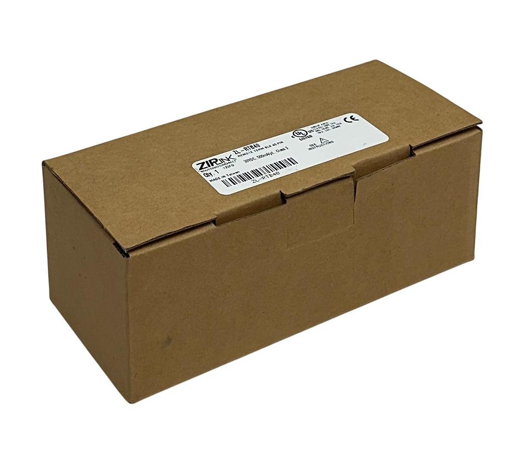 Used AUTOMATIONDIRECT ZIPLink ZL-RTB40 / ZLRTB40 REMOTE TERMINAL BLK 40-PIN 30V NSMP