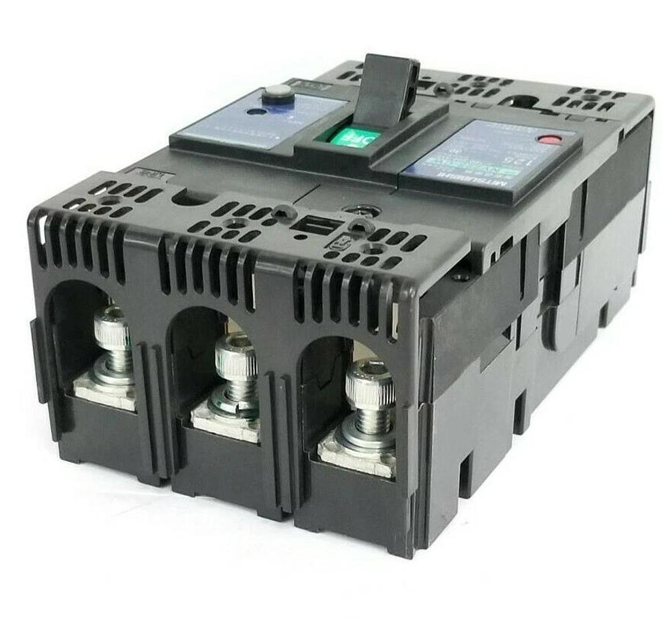 Used MITSUBISHI NV225-CW NO-FUSE BREAKER 125A, 3P, 50/60HZ, NF225CW