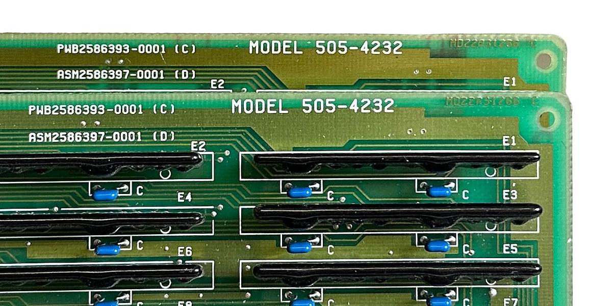 Used 2 SIEMENS TEXAS INSTRUMENTS 505-4232 / 5054232 32-PT 505 INPUT MODULES 110VAC