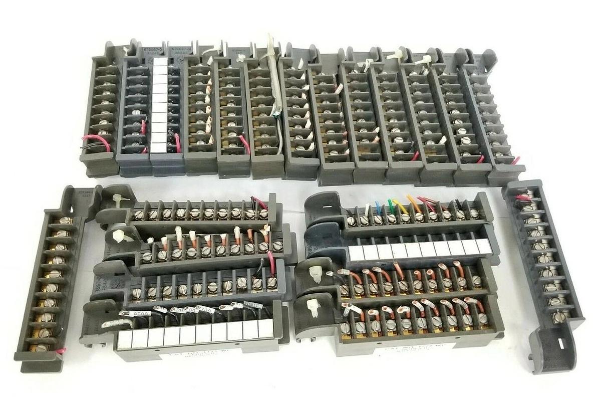 Used LOT OF 23 ALLEN BRADLEY 1771-WC SER. B WIRING ARMS 1771WC