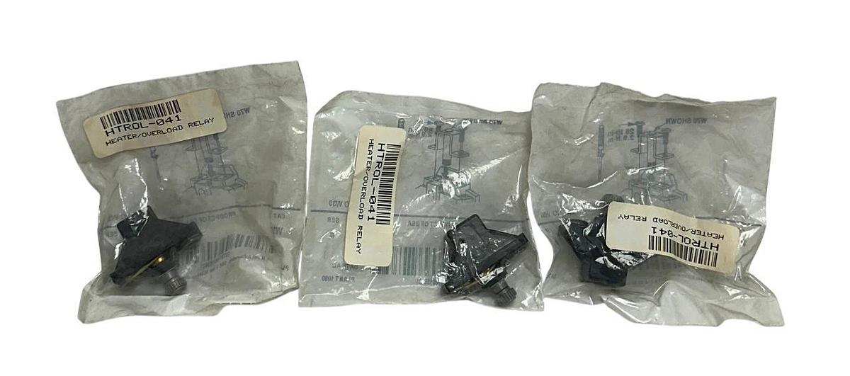 Used 3 ALLEN BRADLEY W30 HEATER ELEMENTS TYPE W / W SERIES BULLETIN 500 STARTERS NSFS