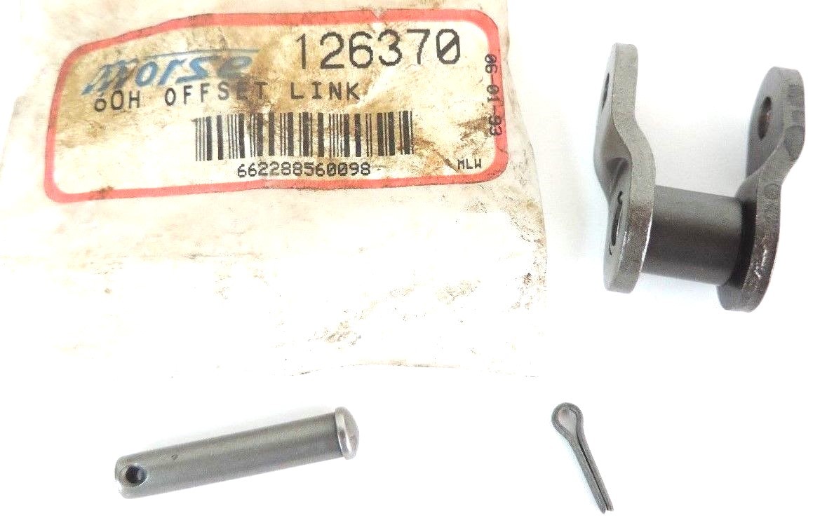 Used NEW MORSE 126370 60H OFFSET LINK