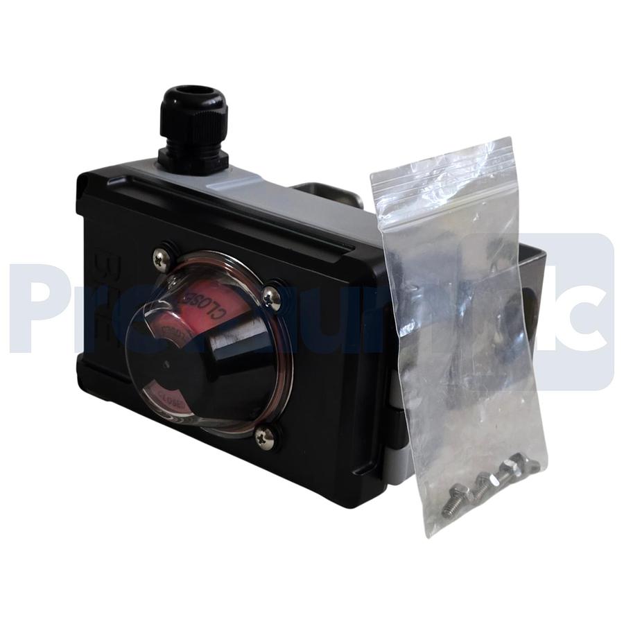 Used G. Bee CPFF25EASTAZ1BEE / END00241 Limit Switch Box Actuator w/P+F NBN3-F25-E8-P