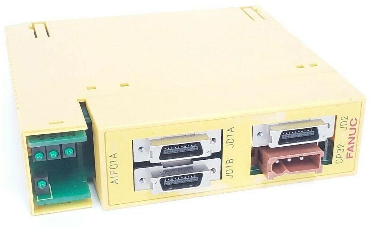 Used FANUC A03B-0807-C011 I/O INTERFACE MODULE AIF01A (MISSING PLASTIC COVER)