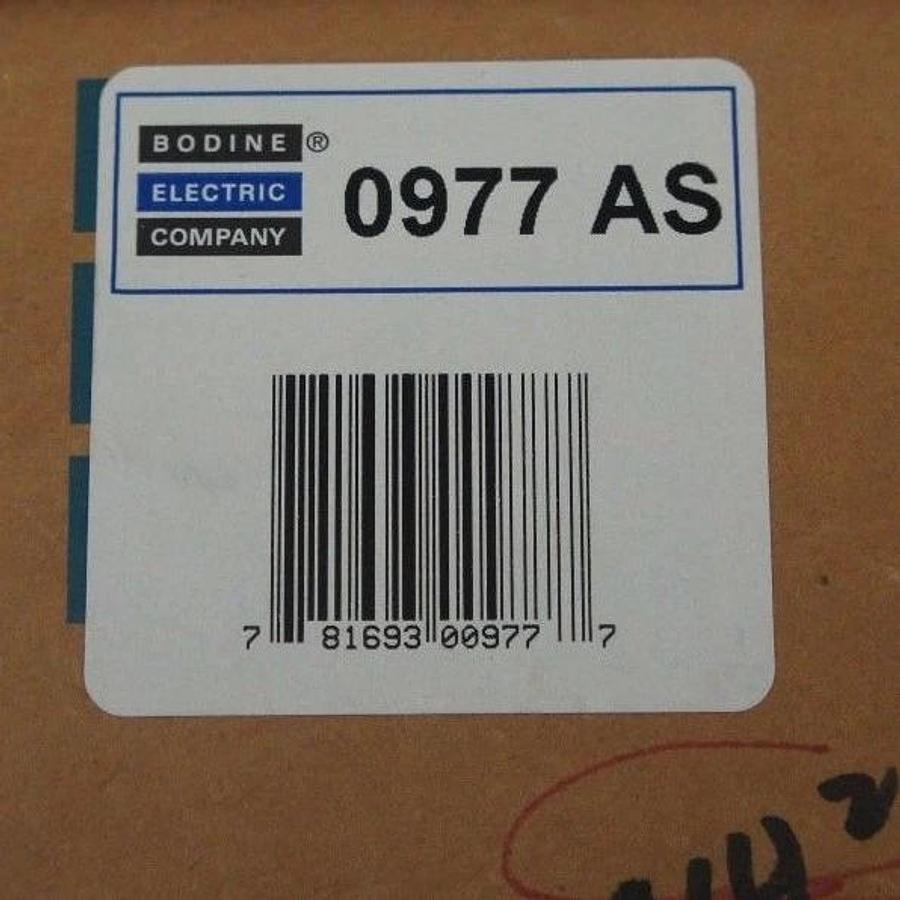 Used NIB BODINE ELECTRIC 0977 ENDSHIELD KIT