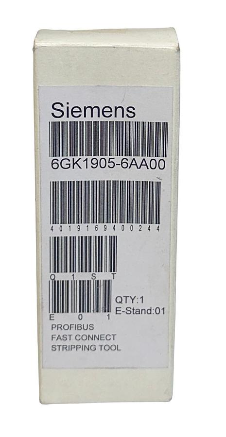 Used SIEMENS 6GK1905-6AA00 / 6GK19056AA00 PROFIBUS FAST-CONNECT STRIPPING TOOL NSMP
