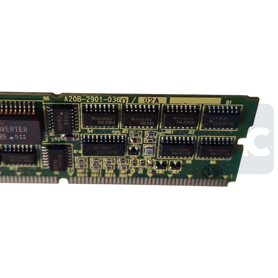 Used FANUC A20B-2901-0360/02A Flash ROM CNC Memory PCB Board 16MB A20B29010360 USPI