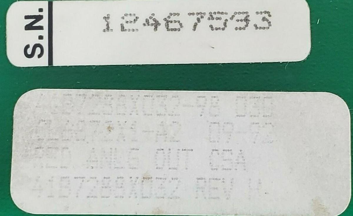 Used FISHER CL6872X1-A2 RED. ANALOG OUTPUT TERMINATION PANEL 31B5150 41B7288X032-98