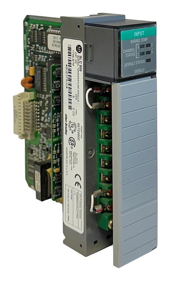 Used ALLEN BRADLEY 1746-BTM /B SLC 500 BARREL TEMPERATURE MODULE 95720902 USNP