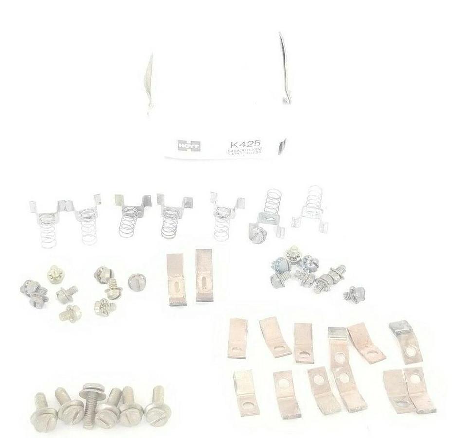Used HOYT MFG. K425 CONTACT KIT 546A301G002 546A301G053 (INCOMPLETE)