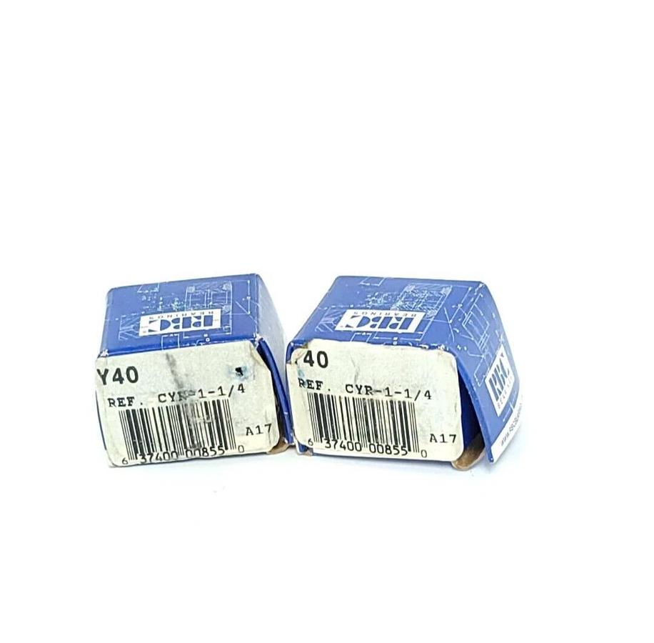 Used LOT OF 2 NIB RBC Y40 CAM FOLLOWERS AND YOKE ROLLERS Y-40
