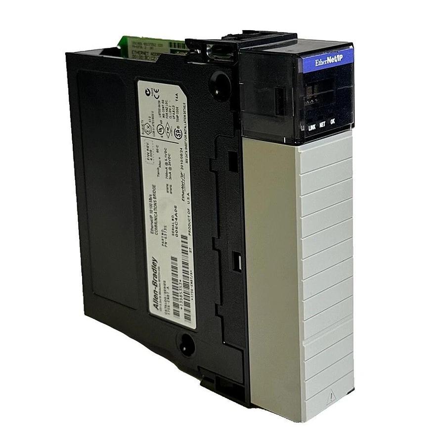 Used ALLEN BRADLEY 1756-ENBT /A ControlLogix EtherNet/IP 10/100Mb/s COMMS 1756ENBT