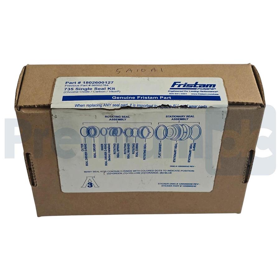 Fristam 1802600127 735 Single Seal Kit Chrome Oxide Carbon Viton 66502784 OEM
