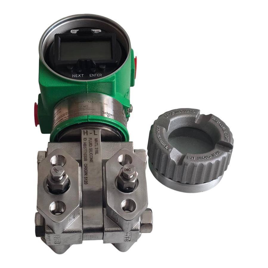 Used SCHNEIDER FOXBORO IDP10S HART PRESSURE TRANSMITTER IDP10S-T22B01FM-M2L1B1T NSMP