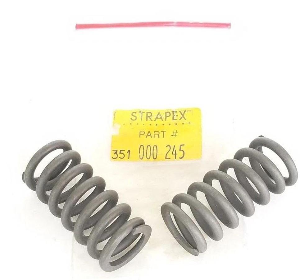 Used LOT OF 2 NEW STRAPEX 351-000-245 SPRINGS 351000245
