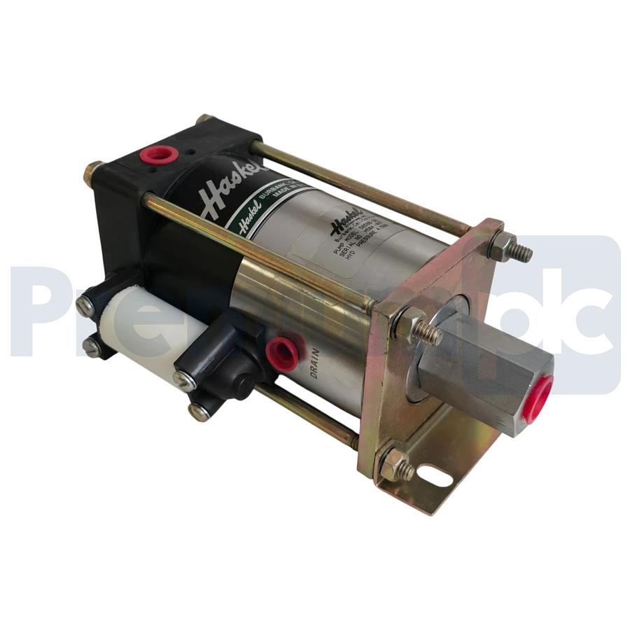Used HASKEL 56598-36 HIGH-PRESSURE AIR DRIVEN PUMP, 36:1, 4500 PSI MAX 5659836 NSMP