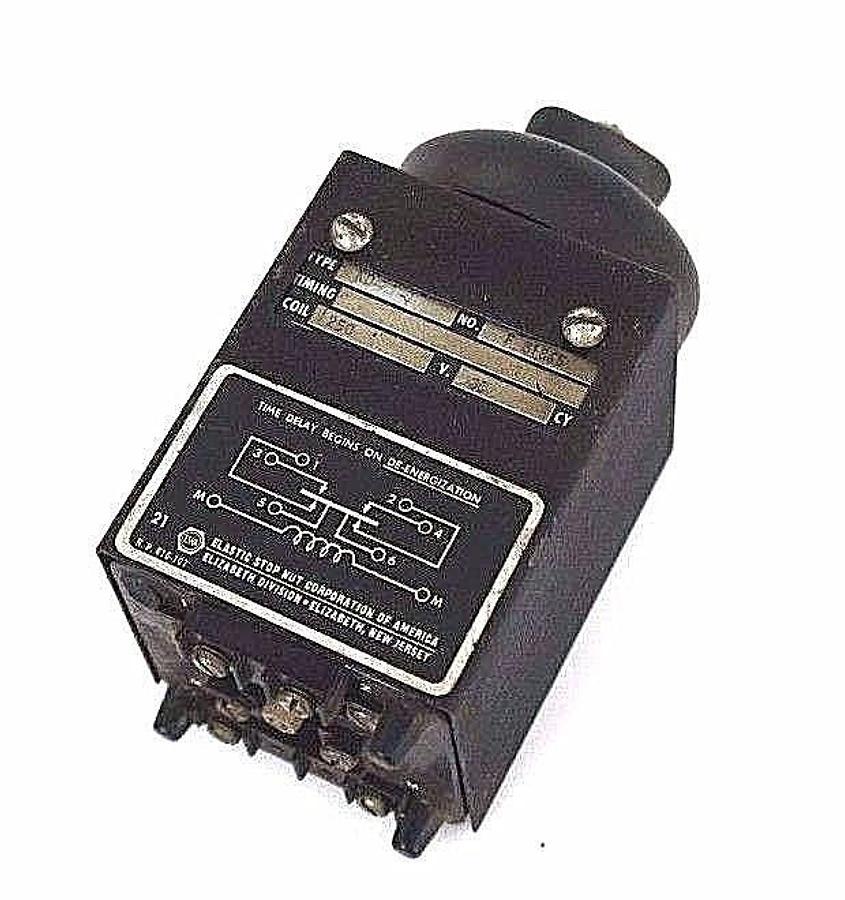 Used AGASTAT ND-21-Q TIMING RELAY 250V ND21Q