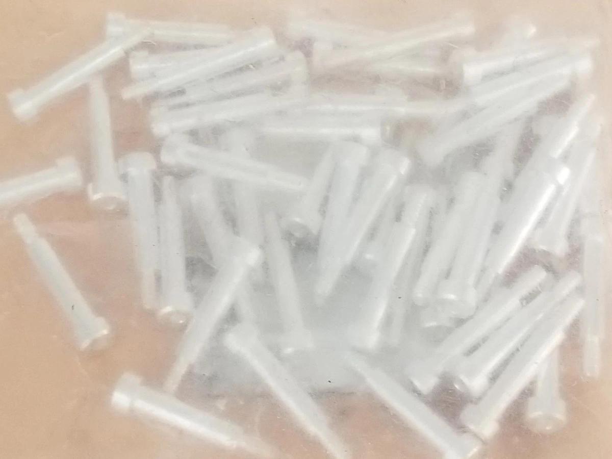 Used BAG OF 50 NEW REDIVAC SHCV-A542-NA SILVER PLATED NON VENTED 1/4x1'' SCSHLDR