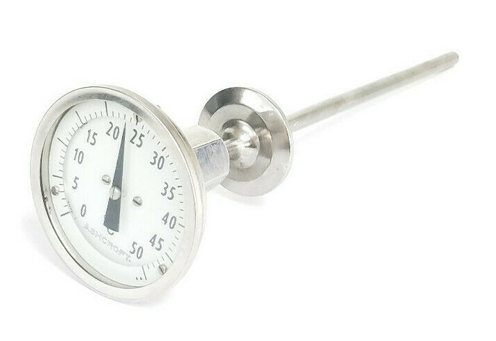 Used ASHCROFT 0-50 DEG C TEMPERATURE PROBE / THERMOMETER