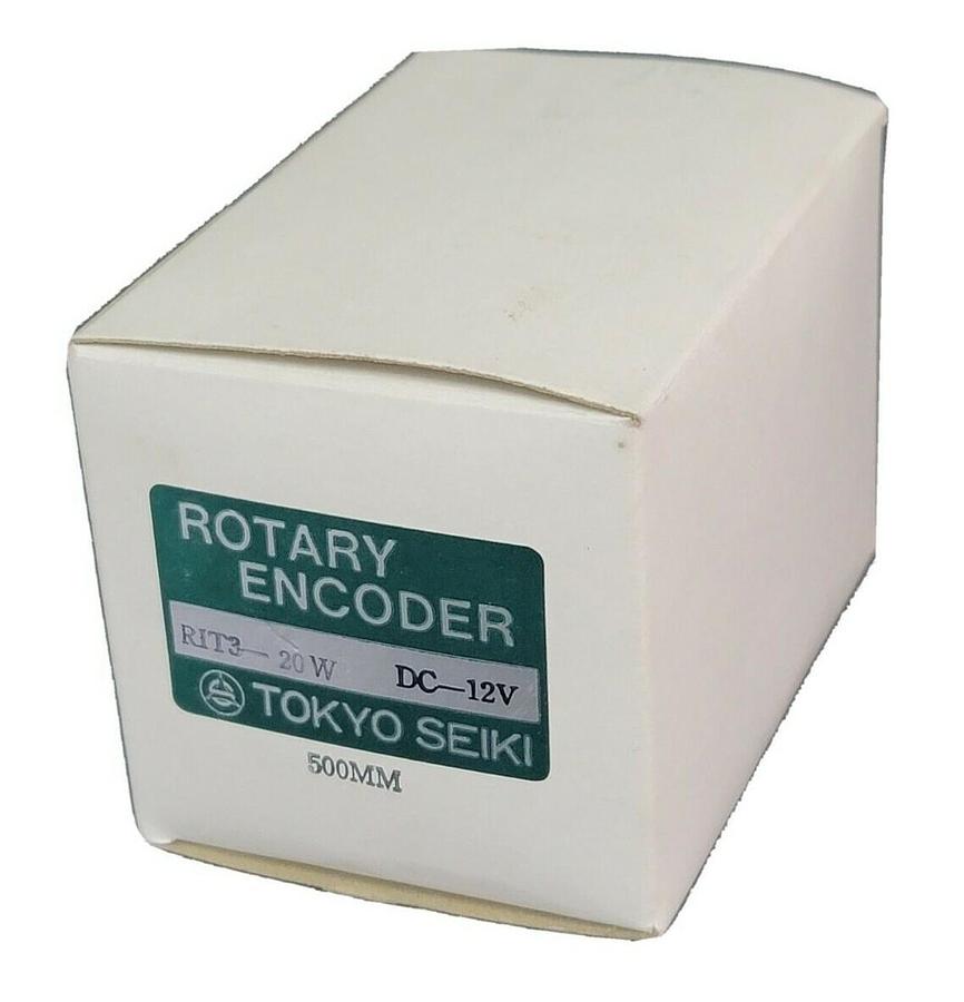 Used NIB TOKYO SEIKI RIT3-20W ROTARY ENCODER RIT320W DC-12V