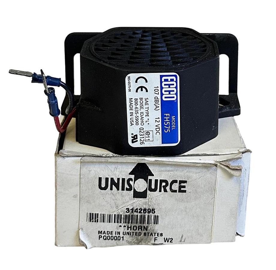 NEW UNISOURCE HYSTER 3142695 / HY3142695 OEM HORN FOR FORKLIFT