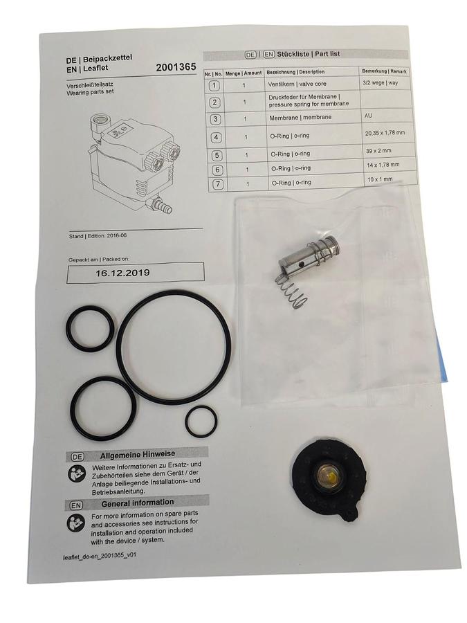 DRAIN VALVE KIT 2901067300 FOR ATLAS COPCO REPLACEMENT 2901-0673-00 COMPRESSOR